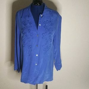 Carole little soft rayon blouse